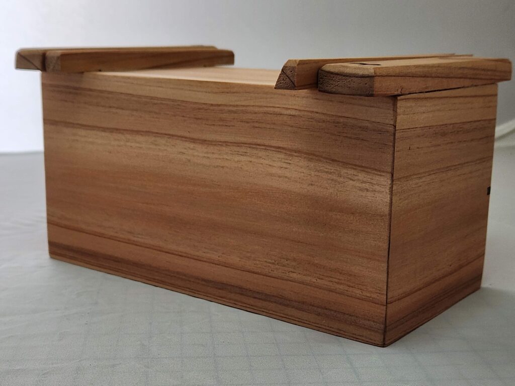 cedar wooden box, japanese style