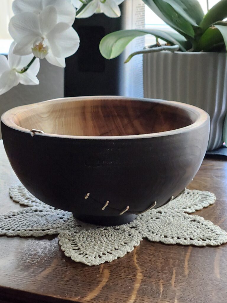 wood turning bowl