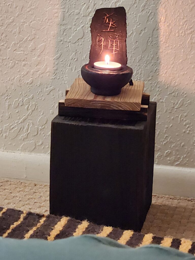 wooden box, Altar, Zen Recycling wood