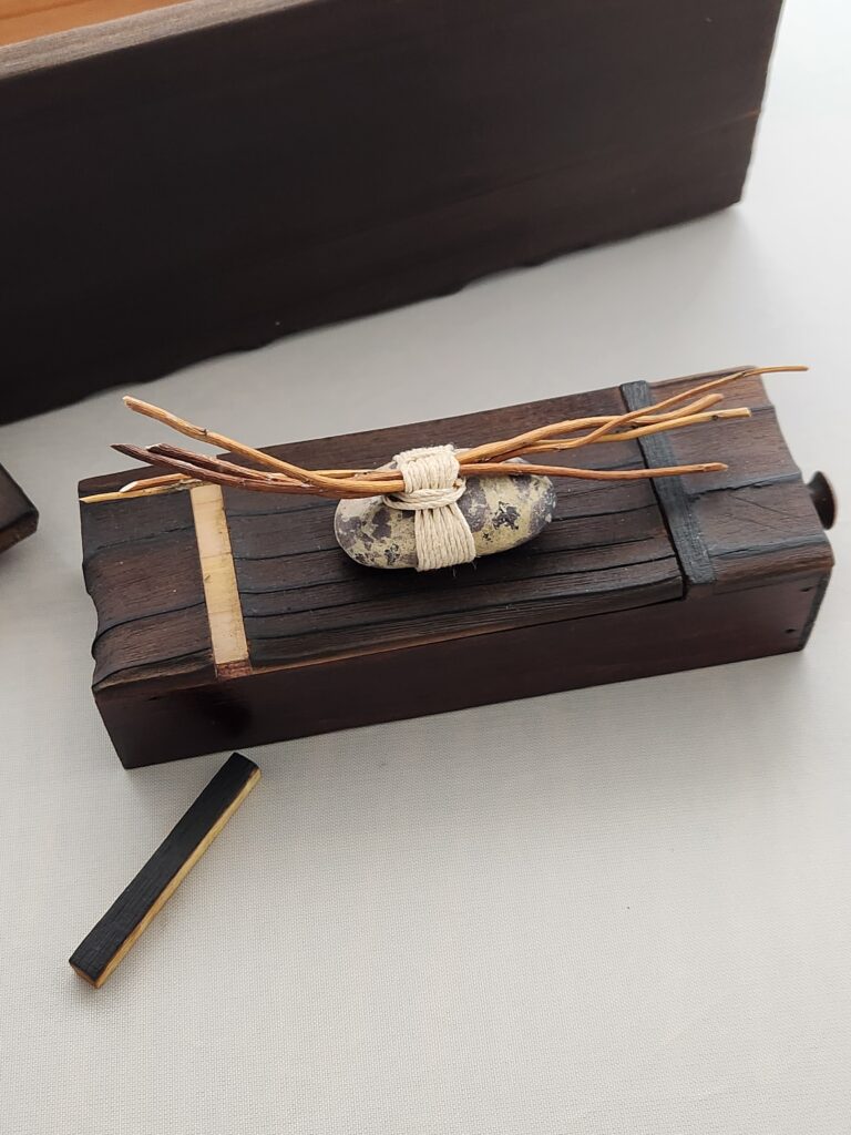 wooden box japanese box style