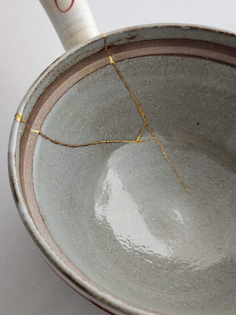 urushi bowl repair, japanese kintsugi, ceramic