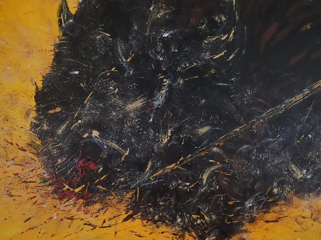 Acrilico sobre tela, acrylic on canvas art painting fine arte