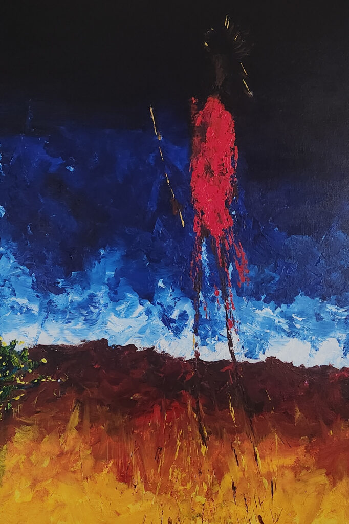 Acrylic on canvas Fine Art, painting,